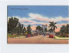 Postcard Entrance to Bradenton, Florida picture