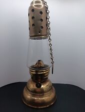 Antique Hurricane Lantern Co N.Y. Oil Skaters Lamp picture