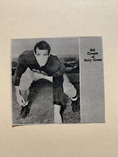 Bill Cregar Holy Cross Crusaders 1946 Football Pictorial Roto-Panel picture