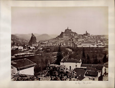 France, Le Puy-en-Velay, Vintage Albumen Print Albumin Print  picture