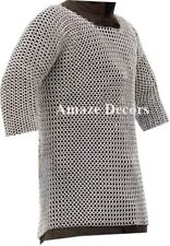 XXL Aluminum Round Riveted Chain Mail Shirt 16 gauge MEDIEVAL CHAINMAIL picture