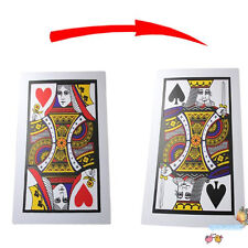 3pcs/lot Big Size PVC Three Card Monte(Q, K)(30*45cm),Magic Trick,Stage Magic picture