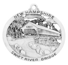 Hampshire Pewter New Hampshire Swift River Bridge 1st in a Series 1995 Ornament picture