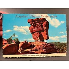 Vintage Postcard, Balanced Rock, May 30, 1977 picture