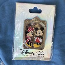 Disney Pins DEC 100 Years Of Wonder Mickey Minnie Mouse Pin LE 400 picture