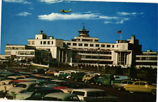 Seattle-Tacoma International Airport WA Chrome Postcard 1950s picture