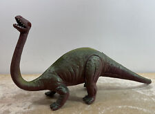 Brontosaurus Plastic Toy Dinosaur 17 In Made in Hong Kong Vintage 1980s picture