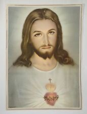 1961 Jesus Glossy Print 16 1/10” x 12” picture