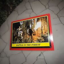 Topps Original 1983 Return of the Jedi Battle in the Forest card #112 picture