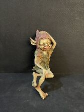 Vintage 6 Inch Laughing Elf Figurine  picture