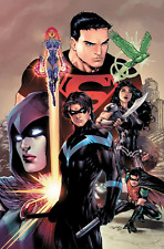Superboy 11x17 Bruce Wayne POSTER DC Comics Superman Supergirl Nightwing Art picture