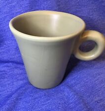 Vintage Luna Garcia Studio Pottery 8oz Sage Coffee Mug - Very Good Condition picture
