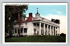 Mount Vernon VA-Virginia, Washington's Mansion, Vintage Postcard picture