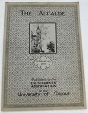 Feb 1931 The Alcalde Magazine University of Texas Austin Author J Frank Dobie + picture