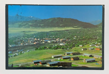 Aerial View Livingston Montana Postcard Unposted picture