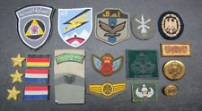 Group of 19 Foreign Uniform Patches & insignia picture