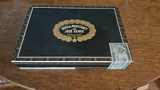 Hoyo De Monterrey Black Toro Empty Wooden Cigar Box 8.5x7.25x2 picture