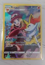 Braixen - SWSH Silver Tempest TG01/TG30 - Rare Pokemon Card picture