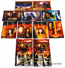 RARE LOT OF 9 FIREFLY PREMIUM TRADING CARDS & 2 EMPTY WRAPPERS 2006 INKWORKS picture