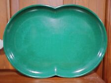 Vintage Branchell Melmac Color-Flyte Green Bubble Platter - 12