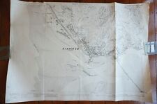 1901 Barnmouth Merionethshire GWR Great Western Railway OS Railway Map picture