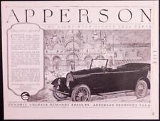 Early 1900's Apperson Bros Automobile Co Kokomo Indiana Ad from Life Mag  C32D picture