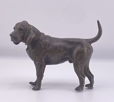 Beautiful Cold Painted Antique Austrian Vienna Bronze Dog picture