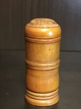 Antique Wooden Needle Case - 3.5 Inches Tall picture