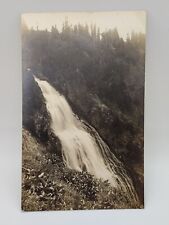 Vtg 1904-1918 Waterfall Real Photo Postcard B8 picture