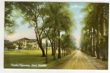 Punahou Preparatory School Honolulu Hawaii HI Vintage Postcard Oahu Education picture