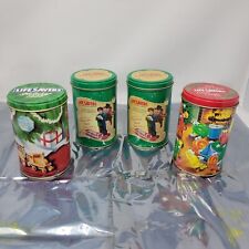  Lifesavers Candy Christmas Tin 1990's Canister Holiday Keepsake BUNDLE g1 picture
