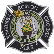 Boston Engine 4 Celtic Fire Patch  NEW . picture