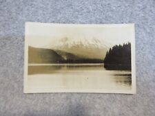 1940's SPIRIT LAKE & MT St HELENS  Washington State  RPPC Photo POSTCARD  #M-571 picture