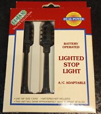 1991 LEMAX Village Collection Lighted Stop Light Battery Operated NIB picture