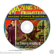 Amazing Stories Quarterly, 21 Vintage Pulp Magazines, Golden Age Fiction DVD C30 picture