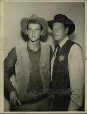 1959 Press Photo Jody and Joel McCrea, Actors in portrait - sap25800 picture