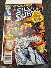 Silver Surfer #74 (Marvel 1992) Newstand Ron Lim Galactus Will Combine Shipping picture