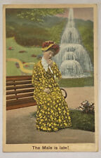 Vintage Bamforth Funny Postcard, Posted 1907 