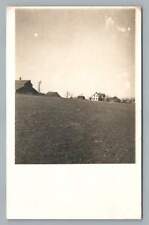 Farmhouse Scene UPLAND Nebraska RPPC Antique Franklin County Photo 1913 picture