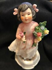 1966 Limited Edition Goebel Lore Blumenkinder Figurine Her First Bouquet picture