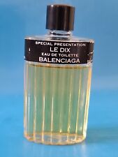 VINTAGE Balenciaga LE DIX EAU DE TOILETTE 2 oz / 60ml / 80% Splash  COLLECTIBLE  picture