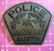Austin Texas Police subdued SWAT patch-new-B picture