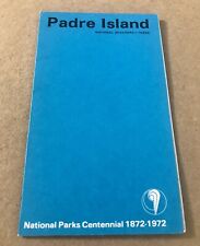 Padre Island National Seashore TX 1972 Map (National Parks Centennial 1872-1972) picture
