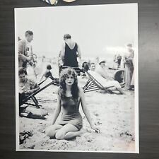 Flapper Photo Girl on Beach Swimsuits 1920s Jazz Prohibition picture