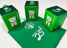 Starbucks Malaysia 25 Years ~ Mini Bearista Collectibles (Set of 3) + Bonus Bag picture