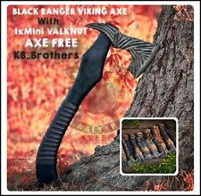 Handmade Viking Axe-RANGER Viking Axe-Personalized Hatchet-Camping-Gift for him. picture