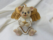 Claire's 1996 Teddy Bear Angel Holiday Ornament picture