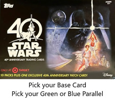 2017 Topps Star Wars 40th Anniversary Trading Card - Base or Parallel Cards picture