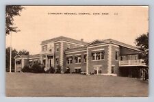 Ayer MA-Massachusetts, Community Memorial Hospital, Vintage Souvenir Postcard picture