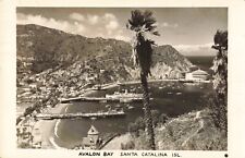 Avalon Bay Santa Catalina Island California CA c1940s Real Photo RPPC picture